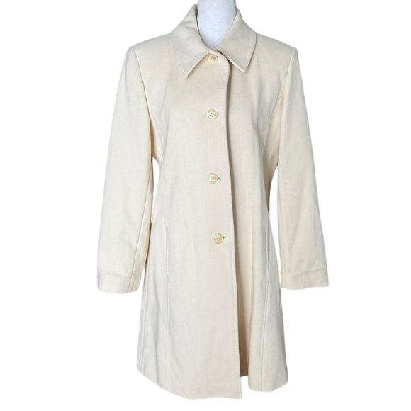 Marvin Richard’s cashmere/wool blend button coat size 8 - Picture 3 of 13